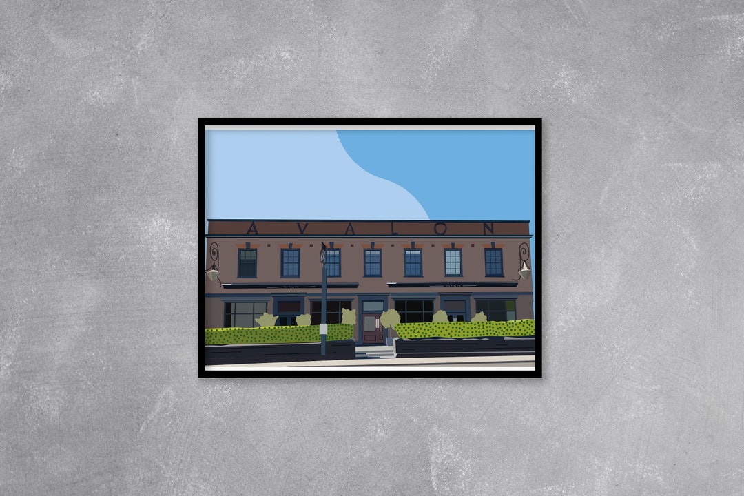 The Avalon, Balham - Digital Print - Etsy UK