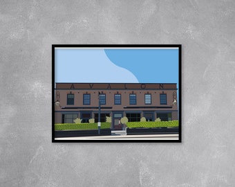 The Avalon, Balham - Impressão digital