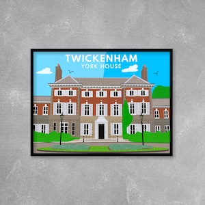 Twickenham, York House - Digital Art Print