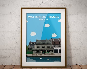 The Anglers Of Walton - Digital Art Print