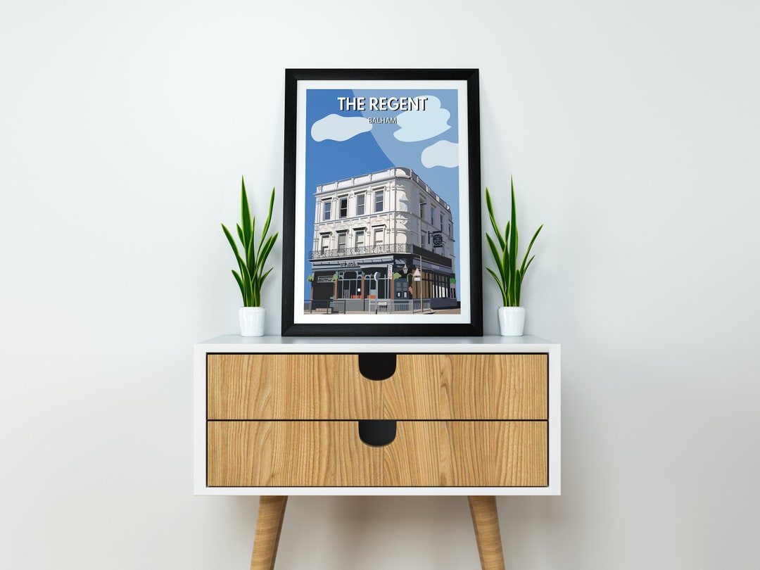 The Regent, Balham - Digital Print - Etsy