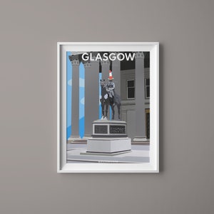 Glasgow, Hertog van Wellington - Digitale Druk