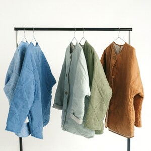 Linen jackets for women. Various colors and sizes. Flax Lines.