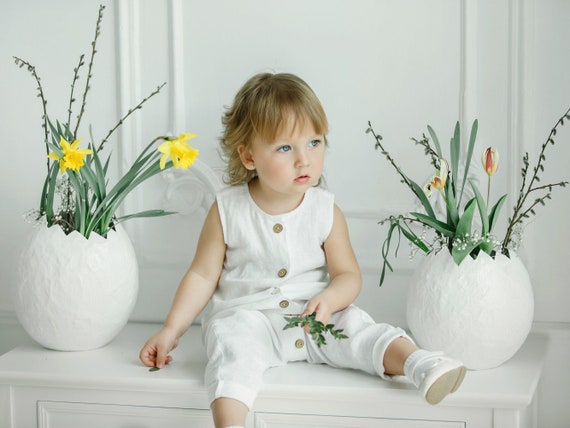 Kids deals white overall