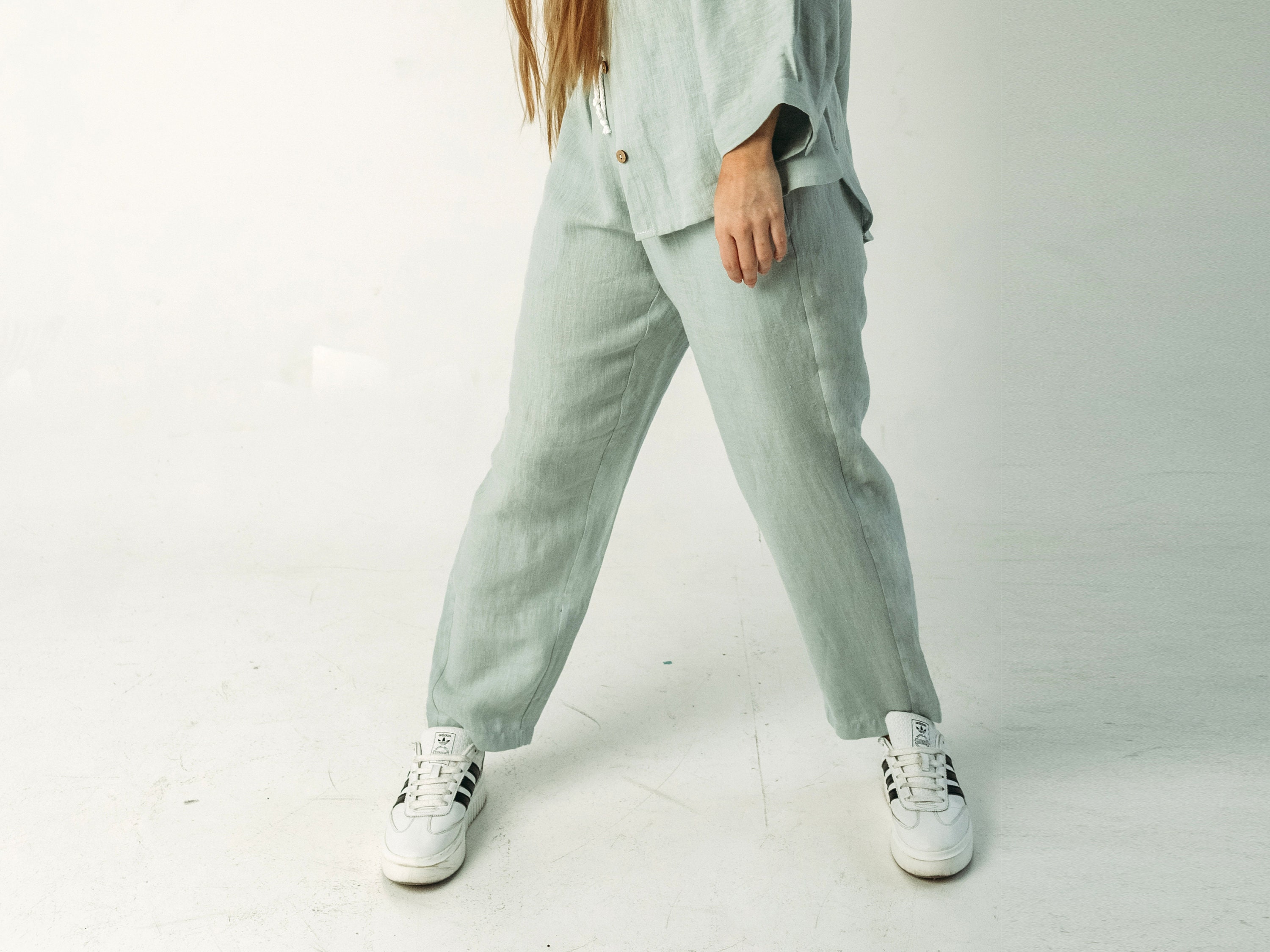 Tracksuit women oversized hoodie and harem pants, Plus size