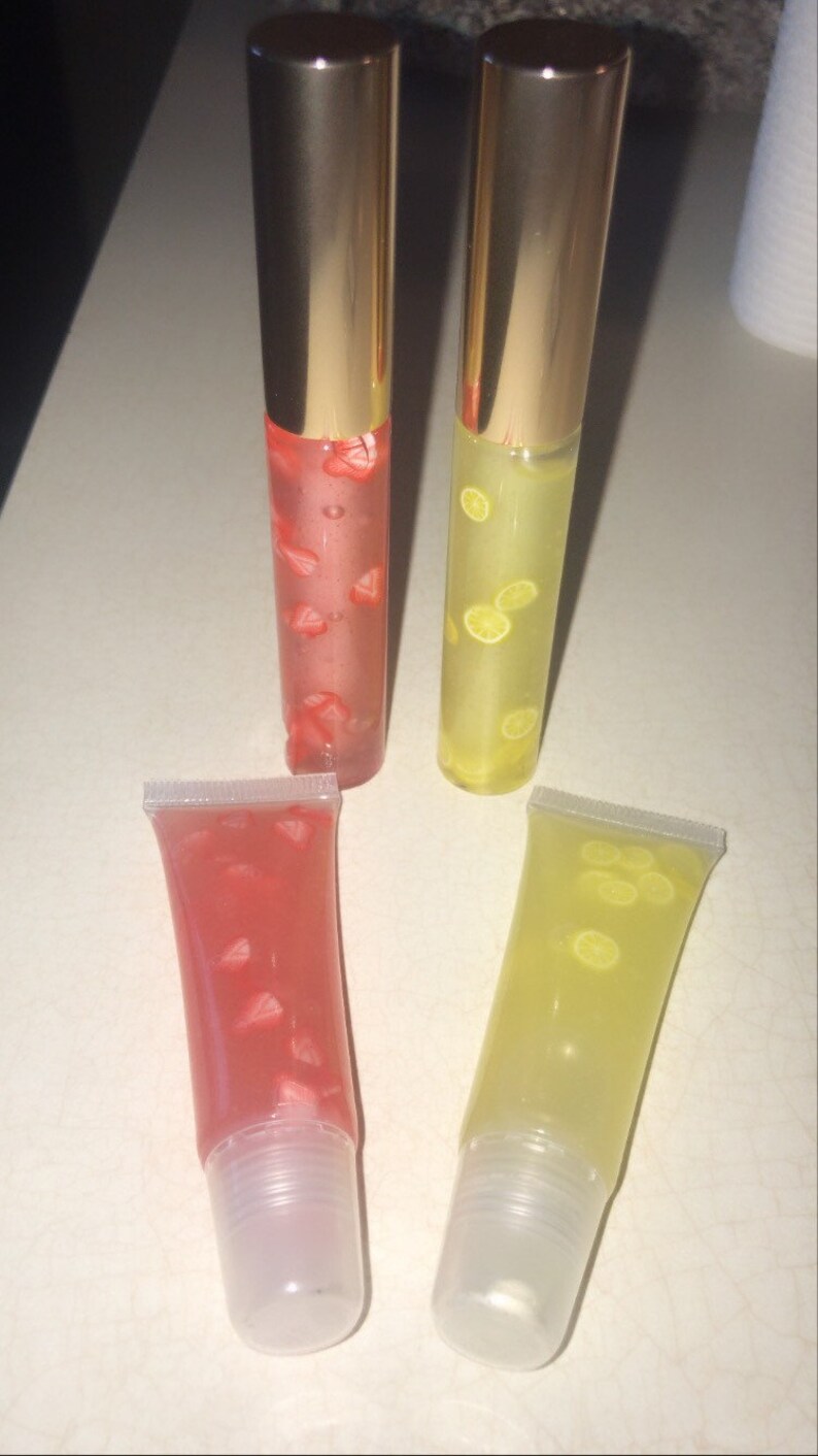Summer Fruit Lip Gloss Collection vegan cruelty free Etsy