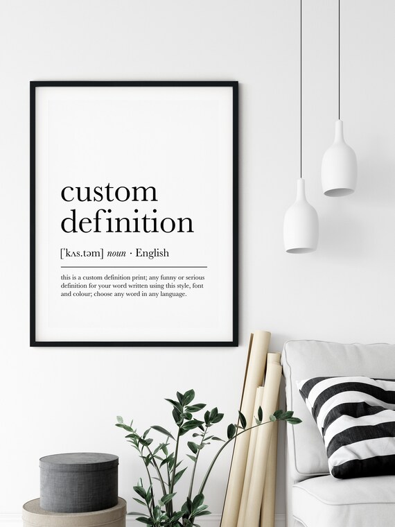 It is What It is Definition Meaning Digital Download Printable Wall Art  Definition Print Home Decor Office Decor -  Sweden