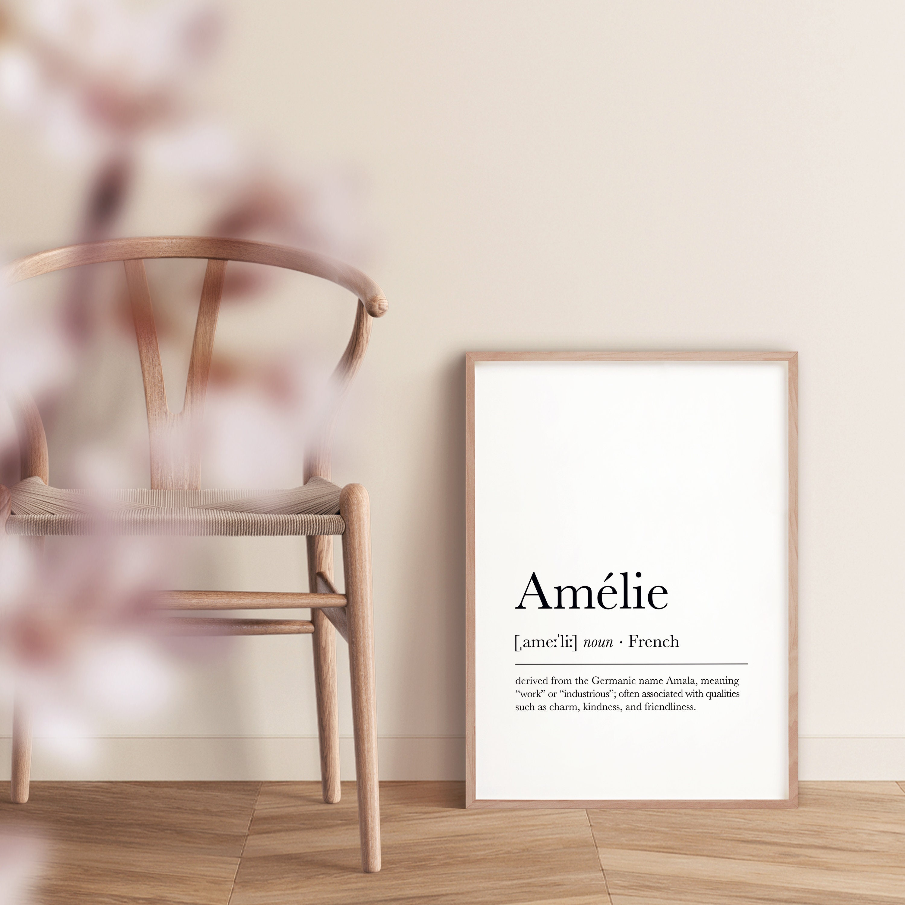 Name Def Custom Name Meaning Print, Personalised Name Definition Poster, Baby ...
