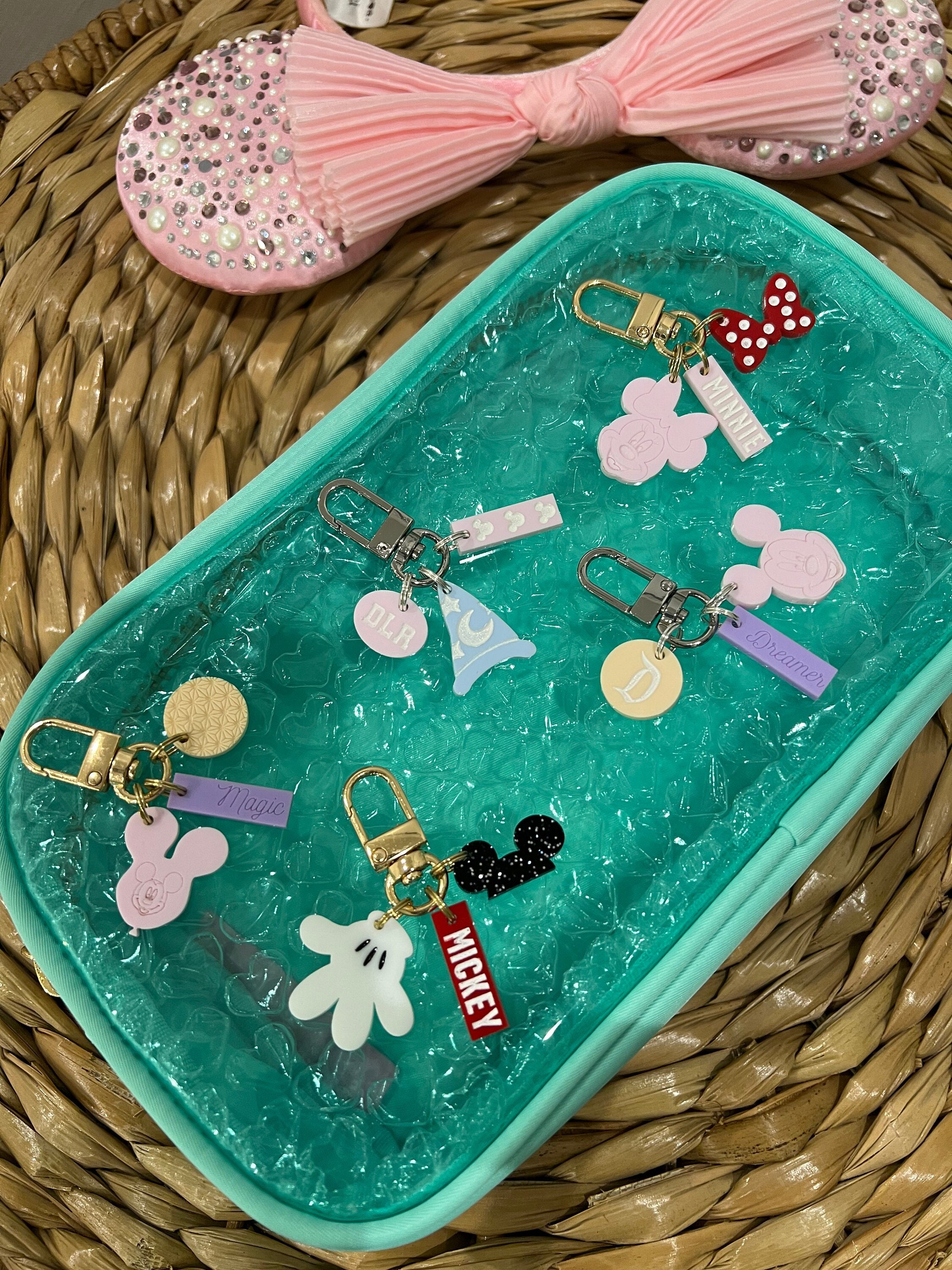 Magical Charm Keychains customizable Etsy