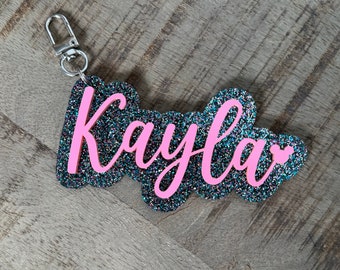 Mouse Name Keychain: customizable