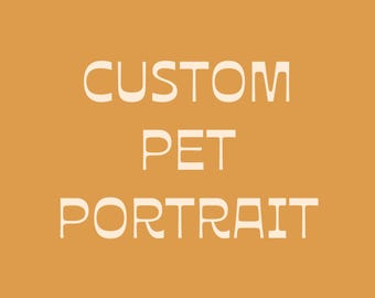 Custom Pet Print