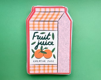 Juice Box Sticker