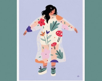Nature Babe Print