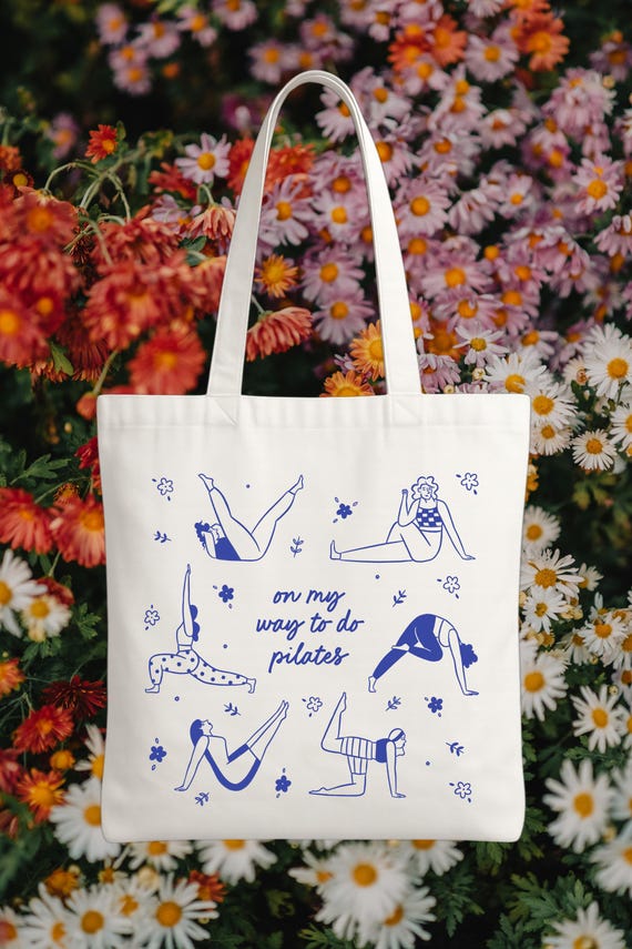 Pilates Tote Bag