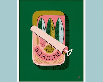 Sardines Print
