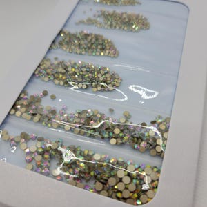 AB Crystal Flat Back | mix sizes