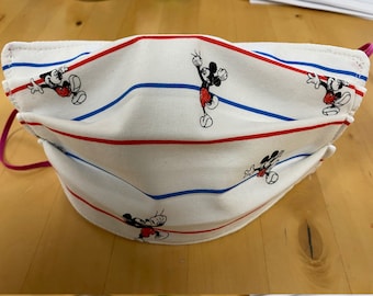 Mickey Face Mask - Disney -Climbing -3  Layer Washable