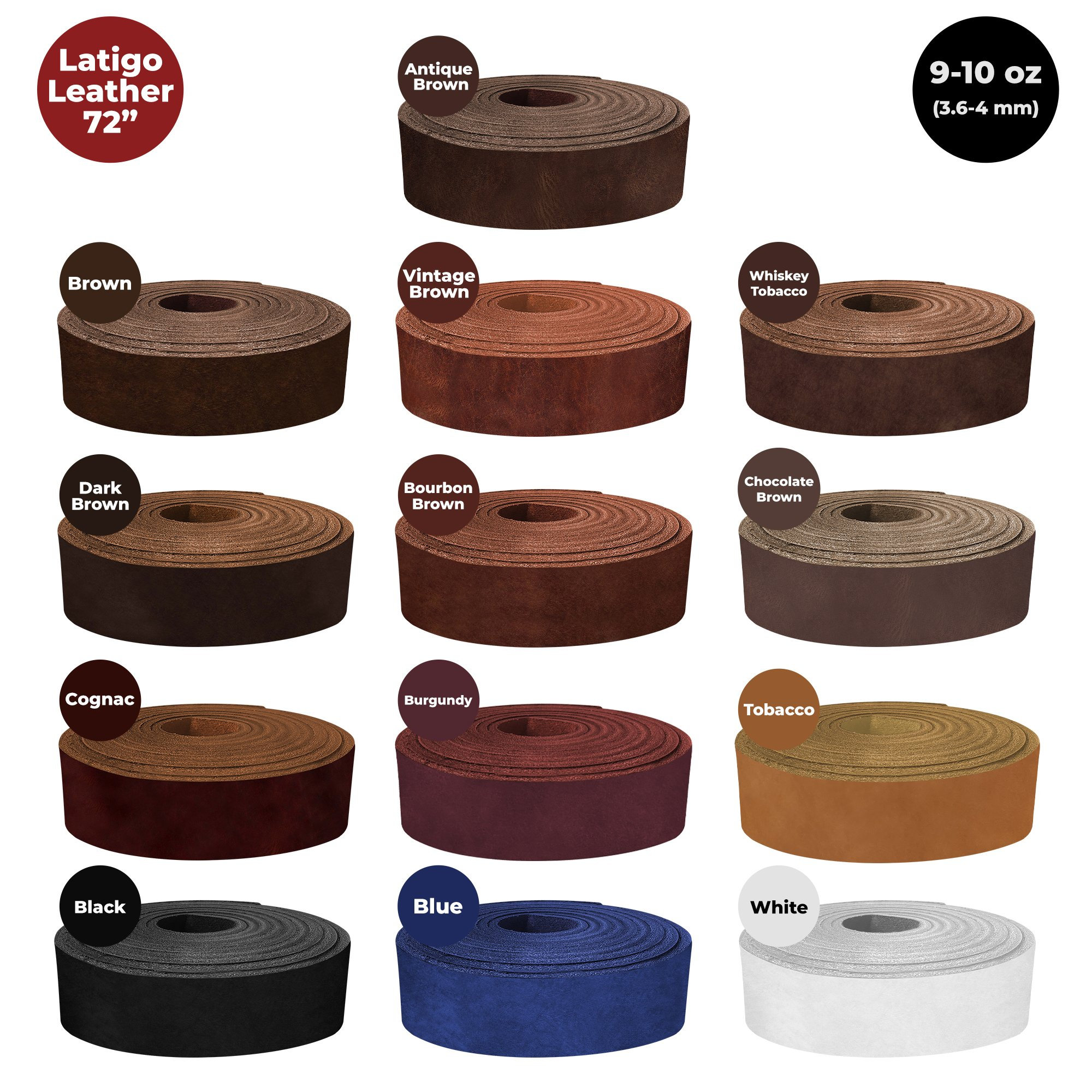 Cinture El Charro In Pelle Marrone Taglia 95 Cm - 41517809 - Foto 5