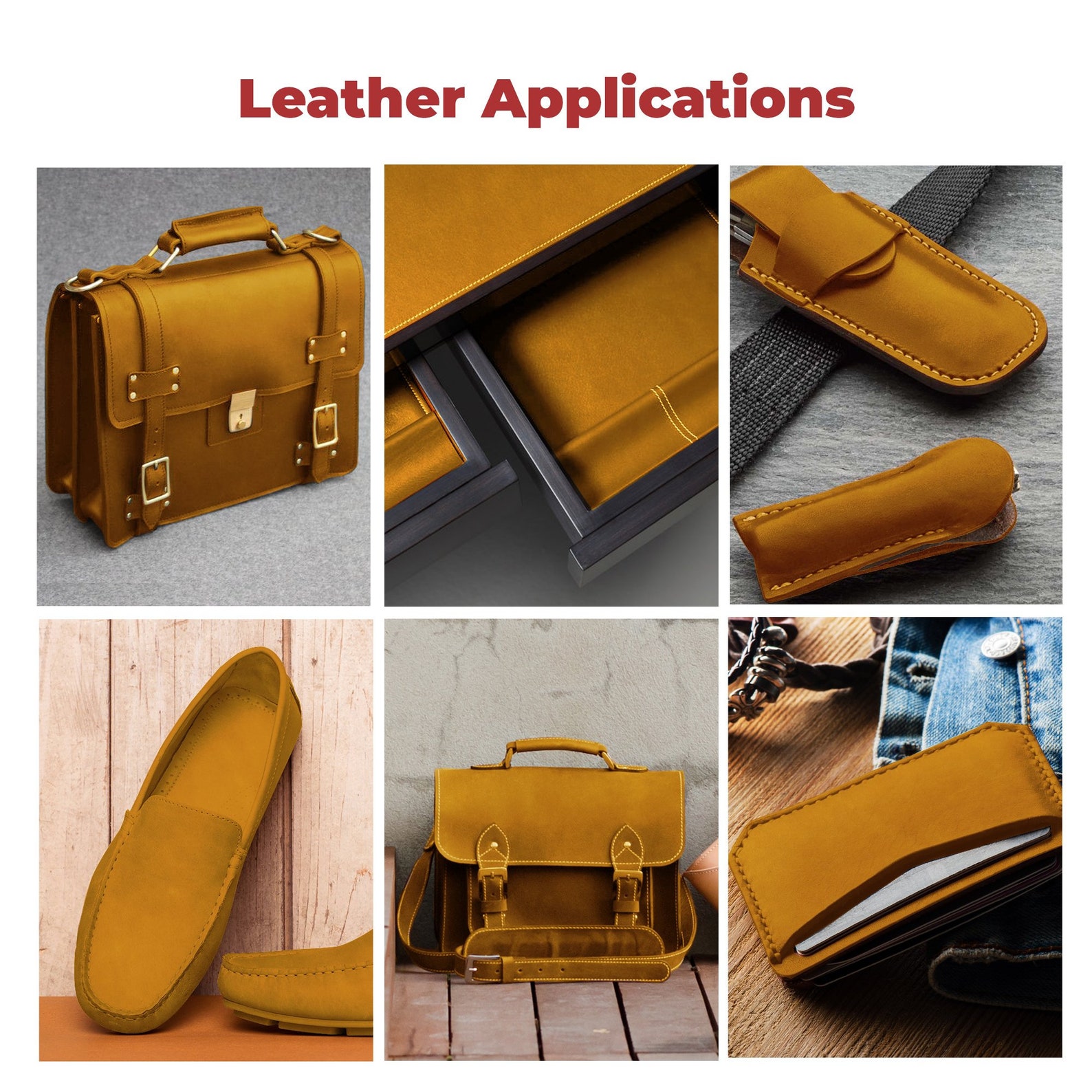 ELW Crazy Horse Leather – 5-6 Oz (2-2.4mm) Full Grain Cowhide – Side Cut, Chrome-Tanned, Made In USA - View #3