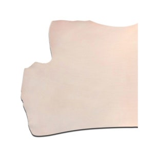 ELW Natural Full Grain Veg Tan Cowhide Leather Double Shoulder 4-6ft 7-9oz (2.8-3.6mm) Craftsman Grade Quality
