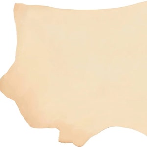 European Leather Works Vegetable Tanned 8-9 oz (3.2-3.6mm) | Size 14-16 SQ FT | Full Grain Import Cowhide Leather Side - Perfect for...