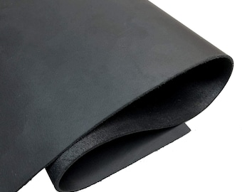 5-6 oz. (2-2.4mm) Thick Cowhide Leather Full Grain Pre-Cut Tooling Leather, Crazy-Horse Vintage Look