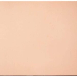 Veg-Tanned Cowhide Leather Piece for Tooling Crafting Hobby Workshop Medium Weight (3.5 to 4.0 mm) Pre-Cut (5.1&quot;x8.3&quot;)