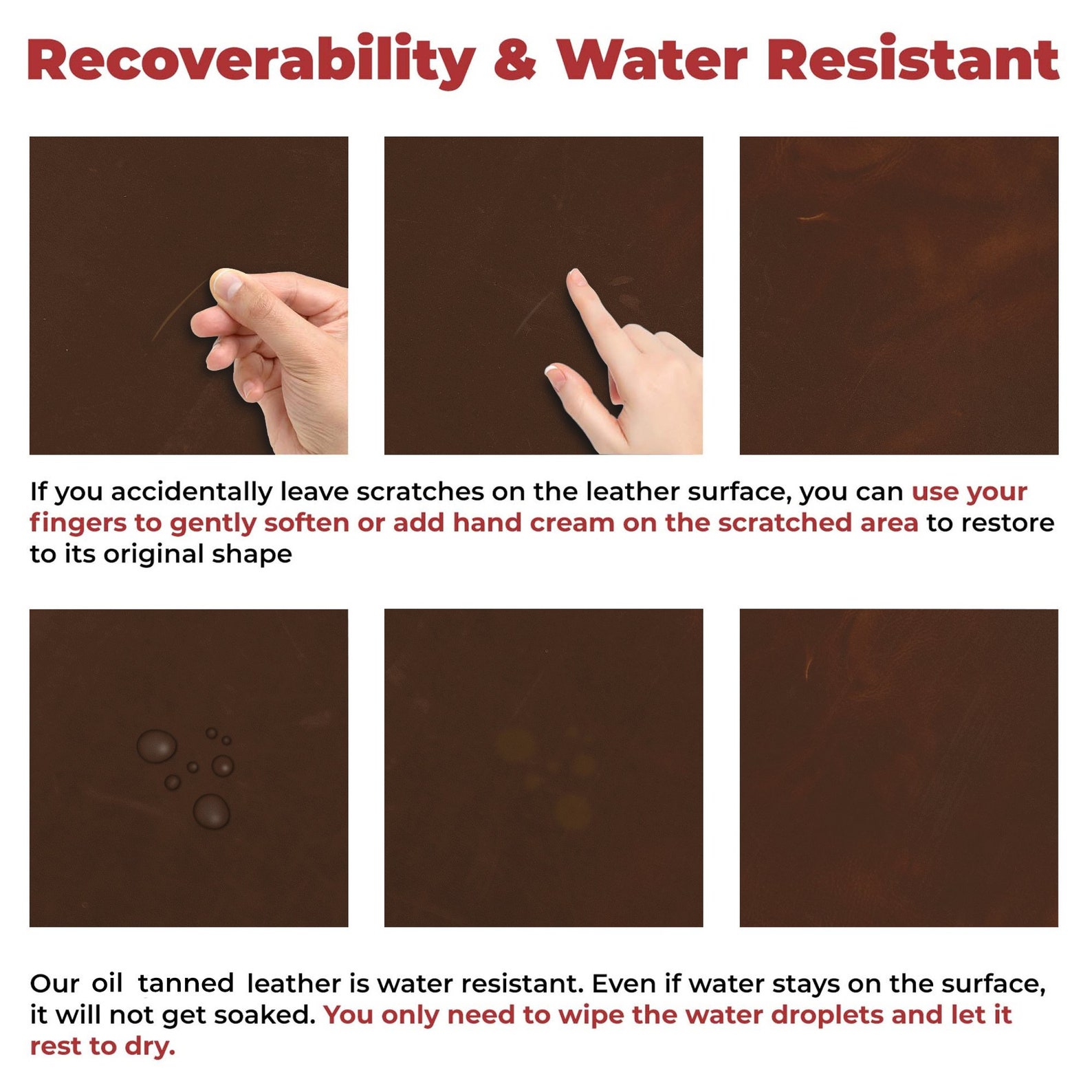 ELW 9-10 Oz (3.6-4mm) Heavy Weight Oil Tanned Cowhide Full Grain ...