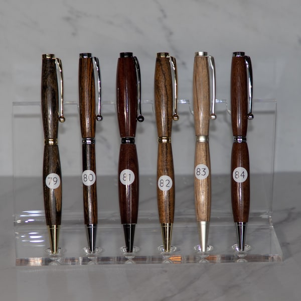 Custom wooden pens, handmade, exotic, wood, gift for him, gift for her, graduation, unique pen, craft, Christmas