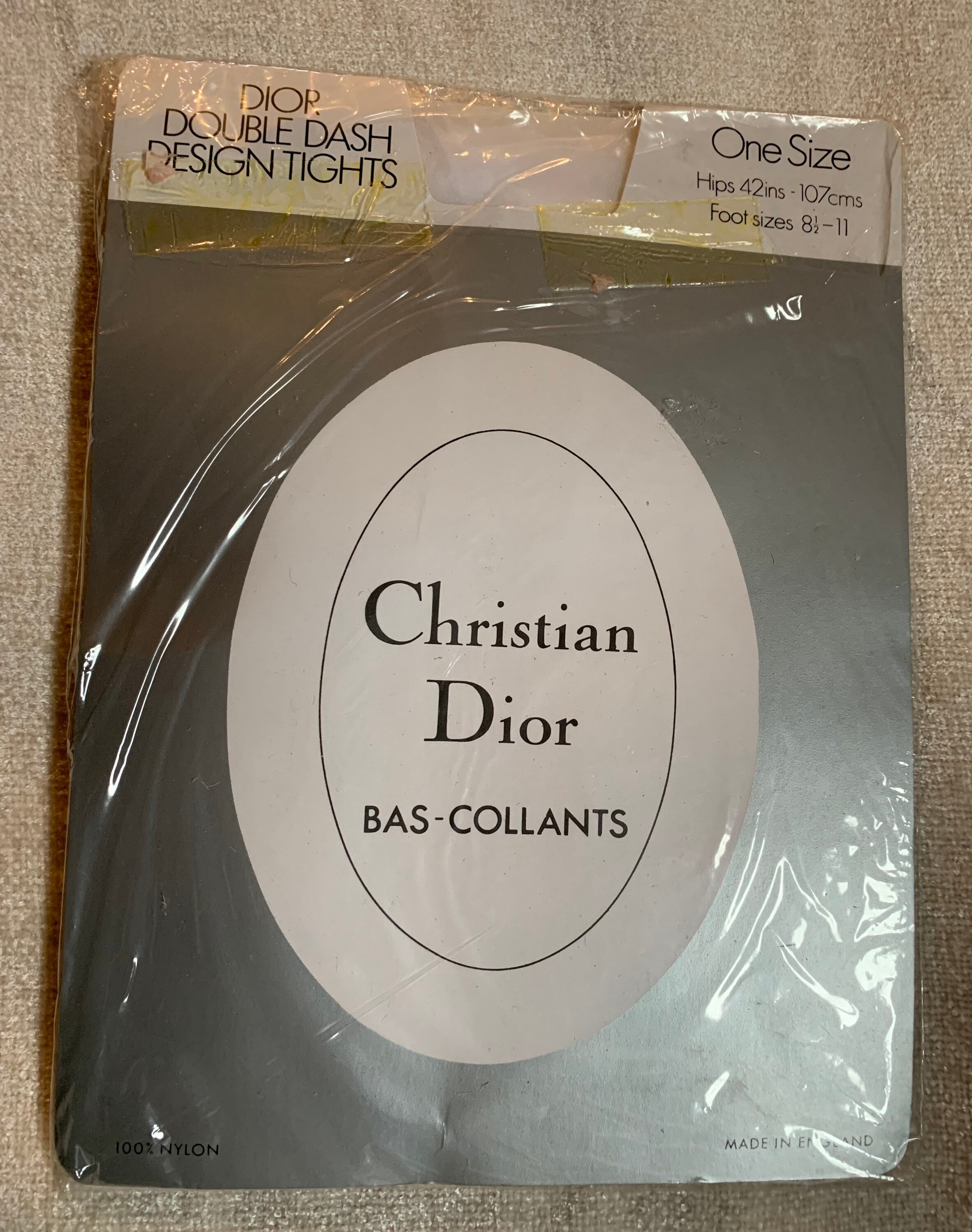Vintage Christian Dior Tights - Etsy