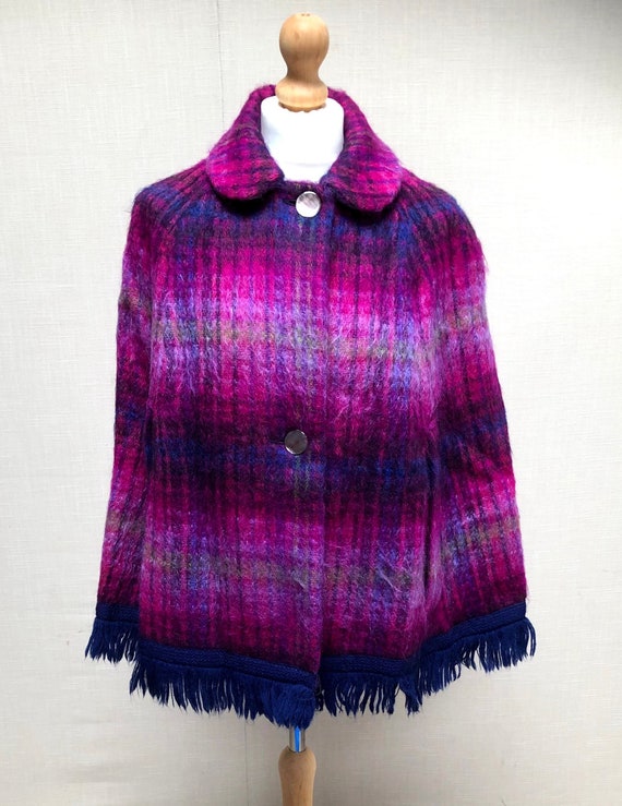 Vintage Mohair Cape