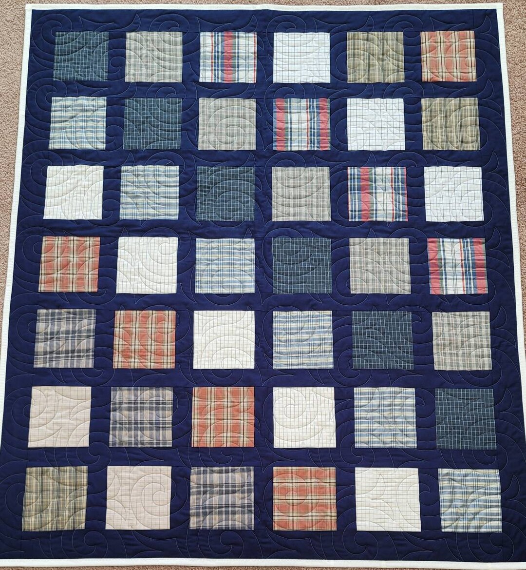 Memory/bereavement Quilt. DEPOSIT ONLY the Remaining Balance Will Be ...