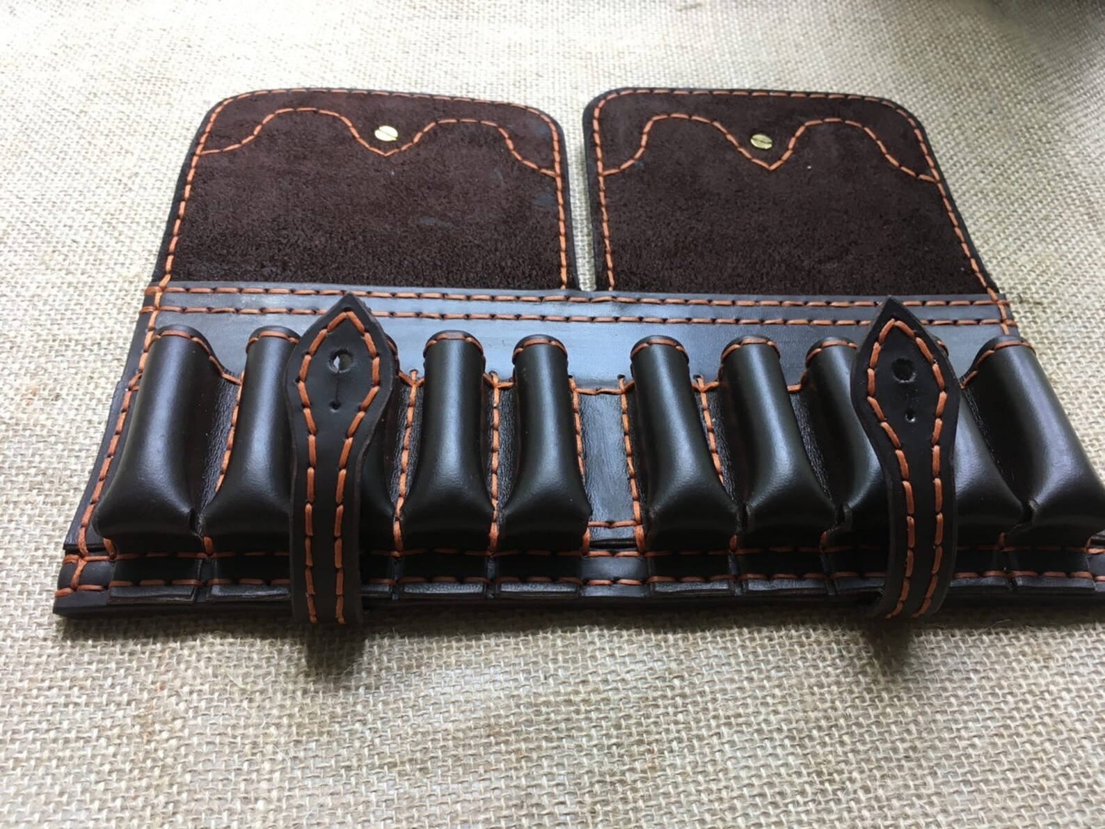 PDF Leather Pattern Closed Leather Shotgun Holder Pouch Etsy