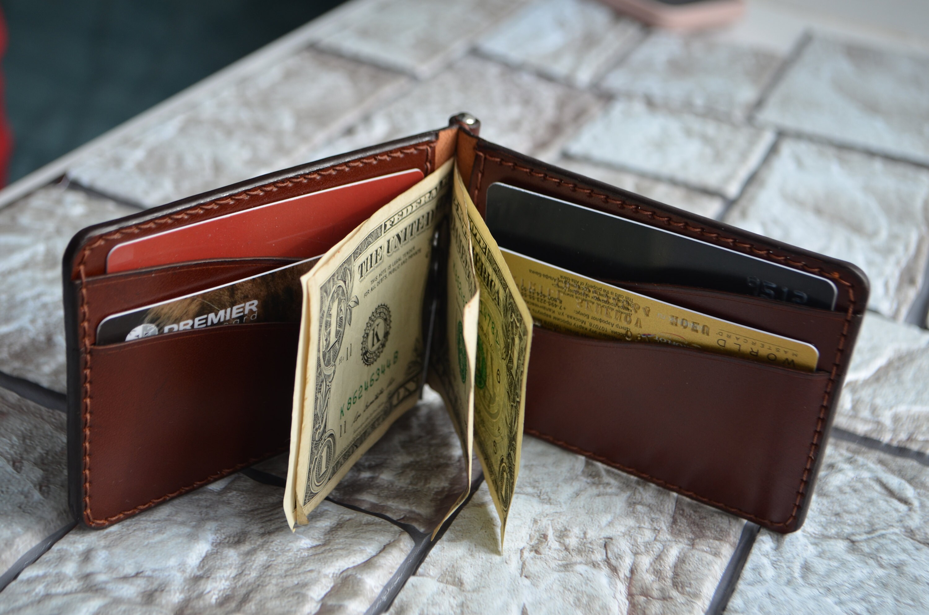 Money Clip Wallet PDF Pattern Etsy