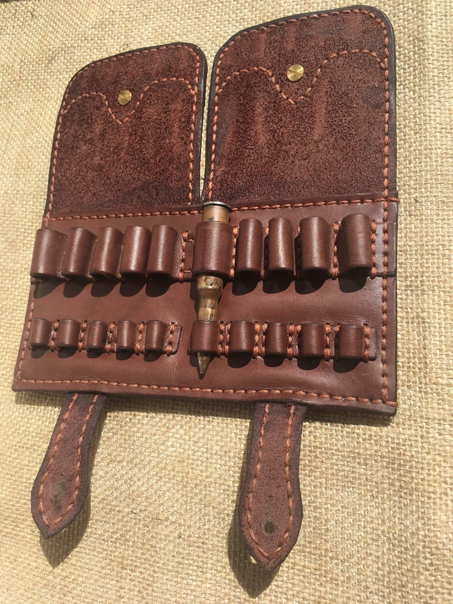 PDF Leather Pattern Handmade Leather Cartridge Holder Etsy