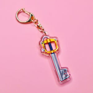 Keyblade Keychain | Kingdom Hearts-Themed Keychain | Video Game Keychains