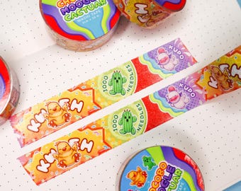 Final Fantasy Washi Tape | Colorful Scrapbooking Tape