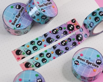 Soot Sprites Washi Tape | Whimsical Journaling Tape