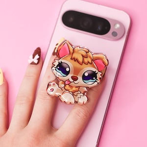 LPS Dog Phone Grip | Nostalgic Toy Phone Grip