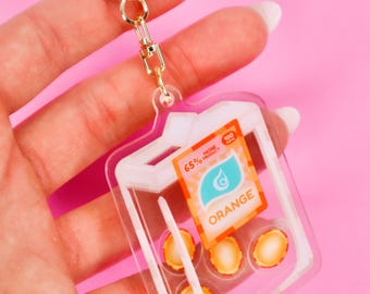 Tic-Tac Candy Shaker Keychain | Keychain Charm | Food and Candy Keychain
