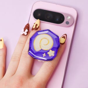 Agarre para teléfono Fossil de ACNH / Agarre para teléfono de videojuegos