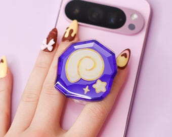 ACNH Fossil MagSafe Phone Grip | Video Game Phone Grip