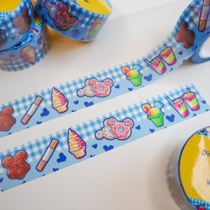 Magical Kingdom Treats Washi Tape | Washi Tape | Cute Whimsical Washi Tape | Scrapbooking and Journaling | Bullet Journaling