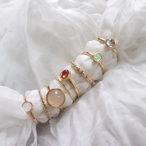 cute gold ring sets