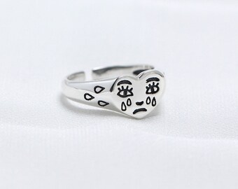 ring with heart on it