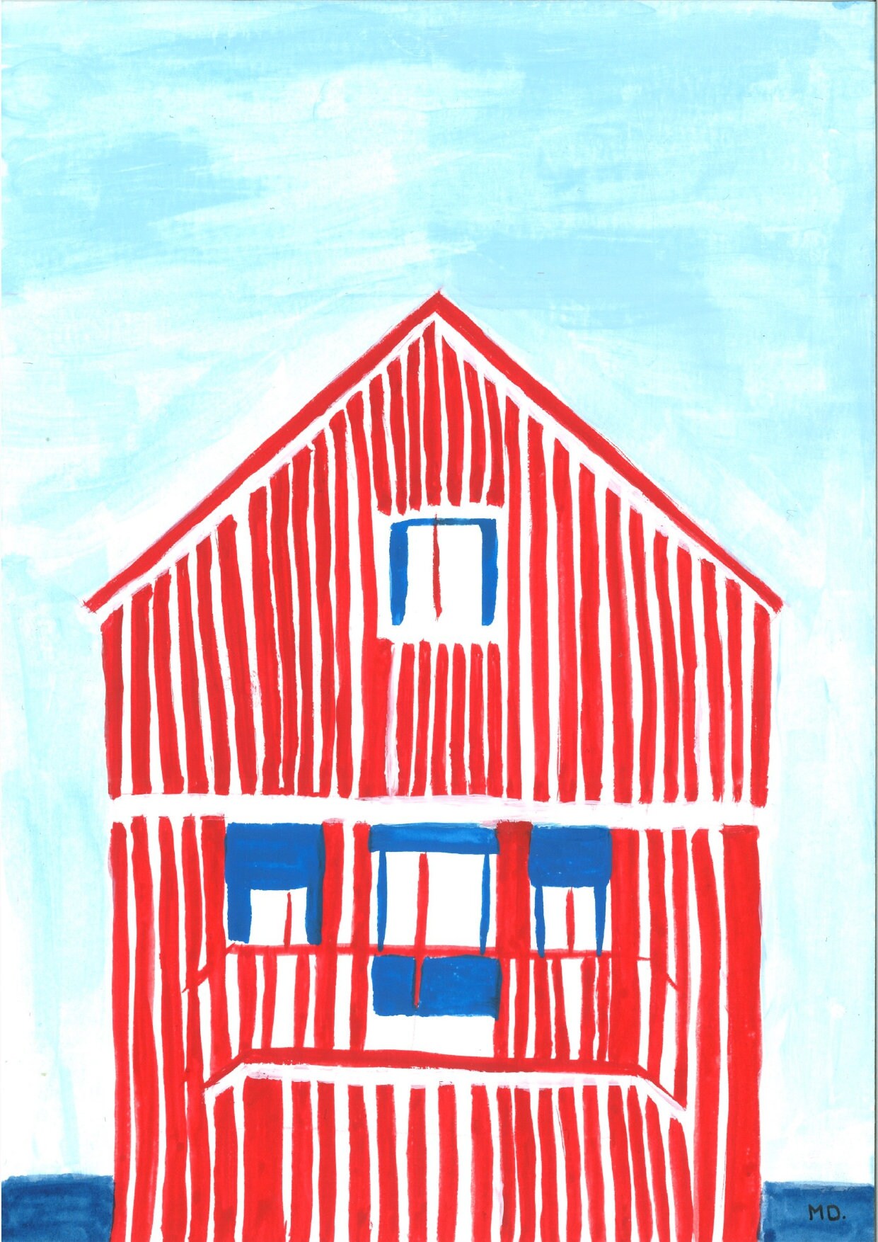 Illustration - Red House