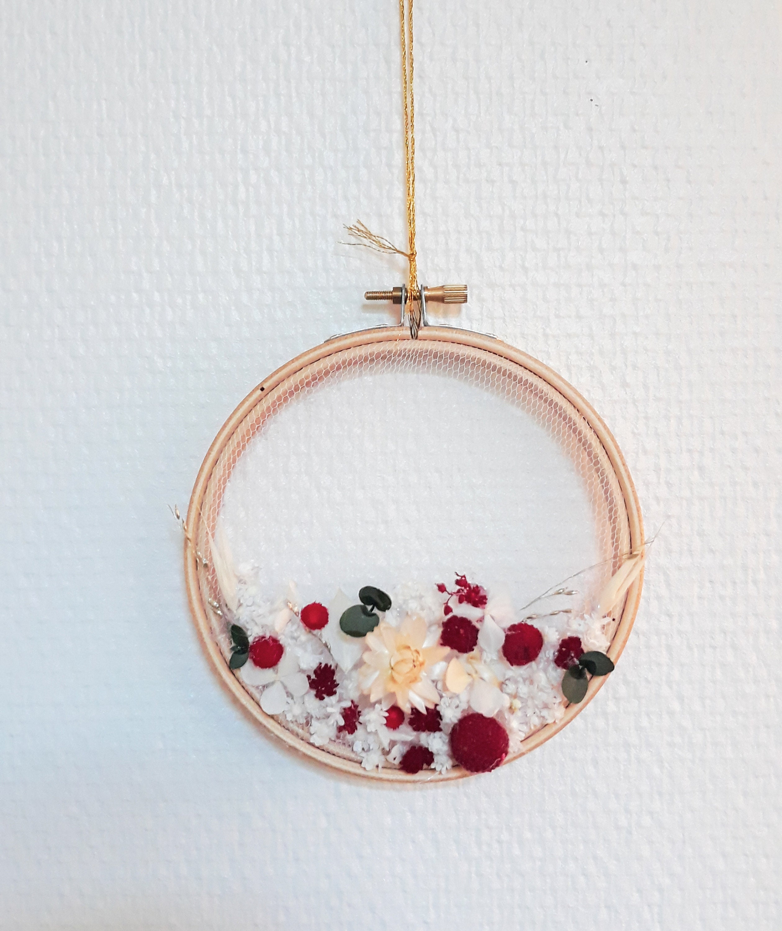 Tambour Fleuri de Noël