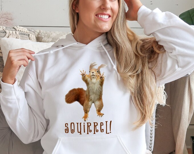 ADHD Squirrel Hoodie, Squirrel Gifts, Squirrel Lover, Funny Sayings,Squirrel Squad,Special Education Teacher Shirts,Bestie Gift,Squirrel Mom