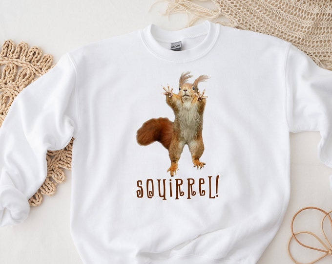 Squirrel Gifts, Adult ADHD Sweatshirt, Special Education Teacher Shirts, Bestie Gift, Top Selling Items, Meme Shirt, Bestfriend Gifts