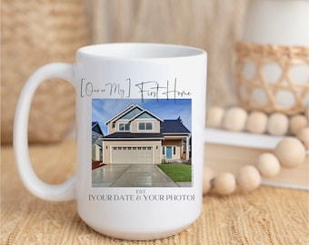 Housewarming Gift,Personalized Coffee Mug,First Home Customized Mug,Coffee Lover Gift,Scripture Bible Verse,Catholic Gifts,Custom Coffee Cup